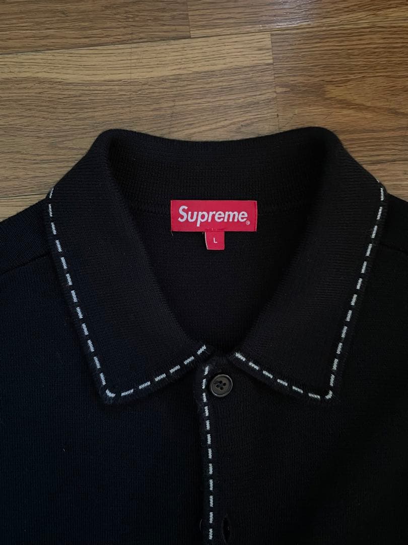 トップス Supreme Contrast Stitch cardigan