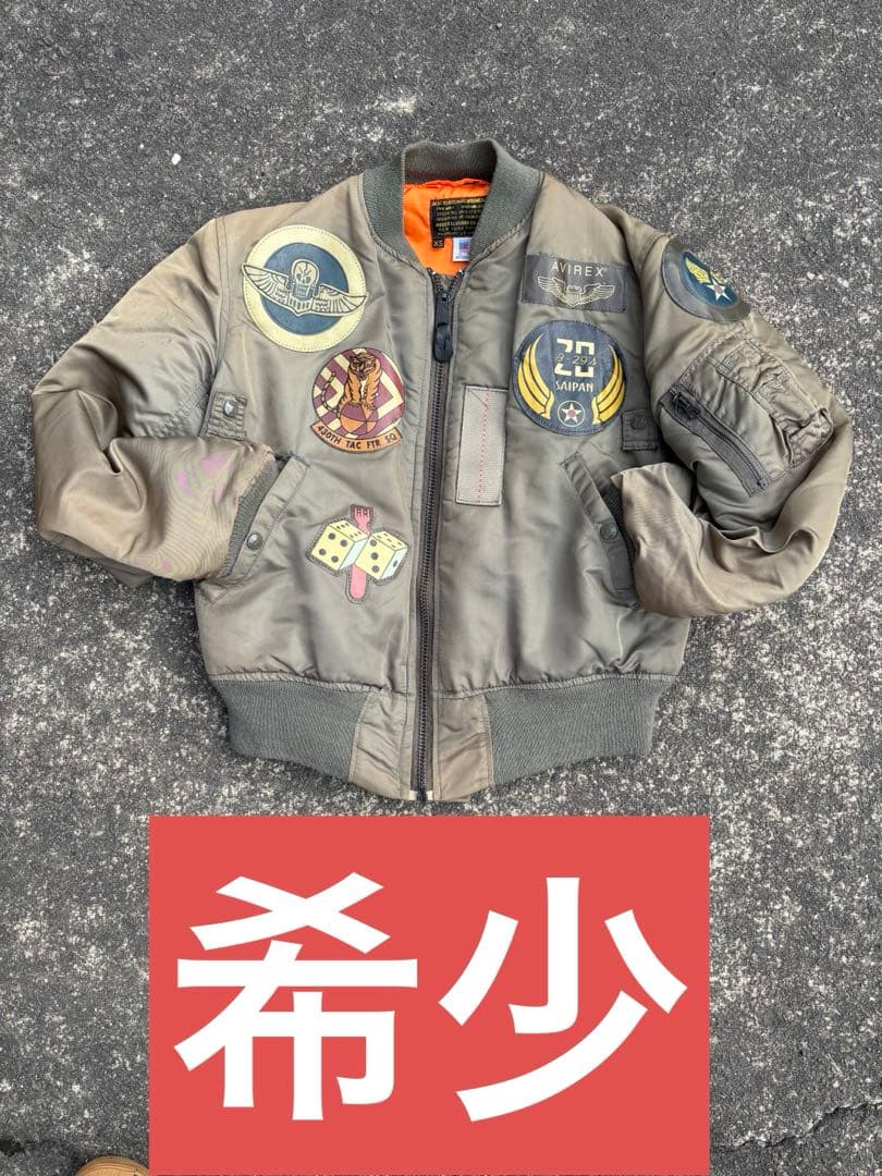 AVIREX MA-1 フライトジャケット USA製Mトップガン　ヴィンテージ
