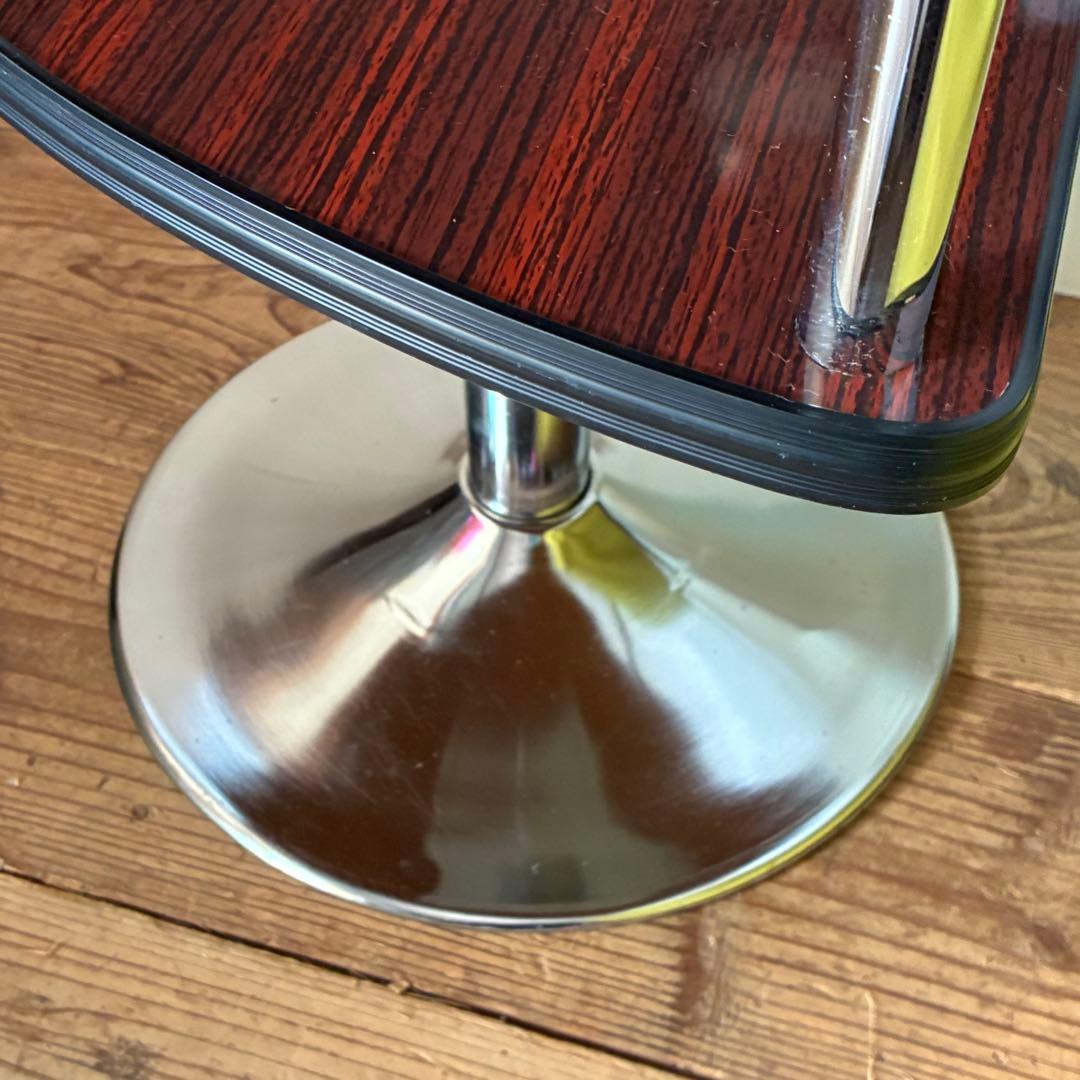 国産ヴィンテージ レトロ コーナーテーブル ミッドセンチュリー スペースエイジ