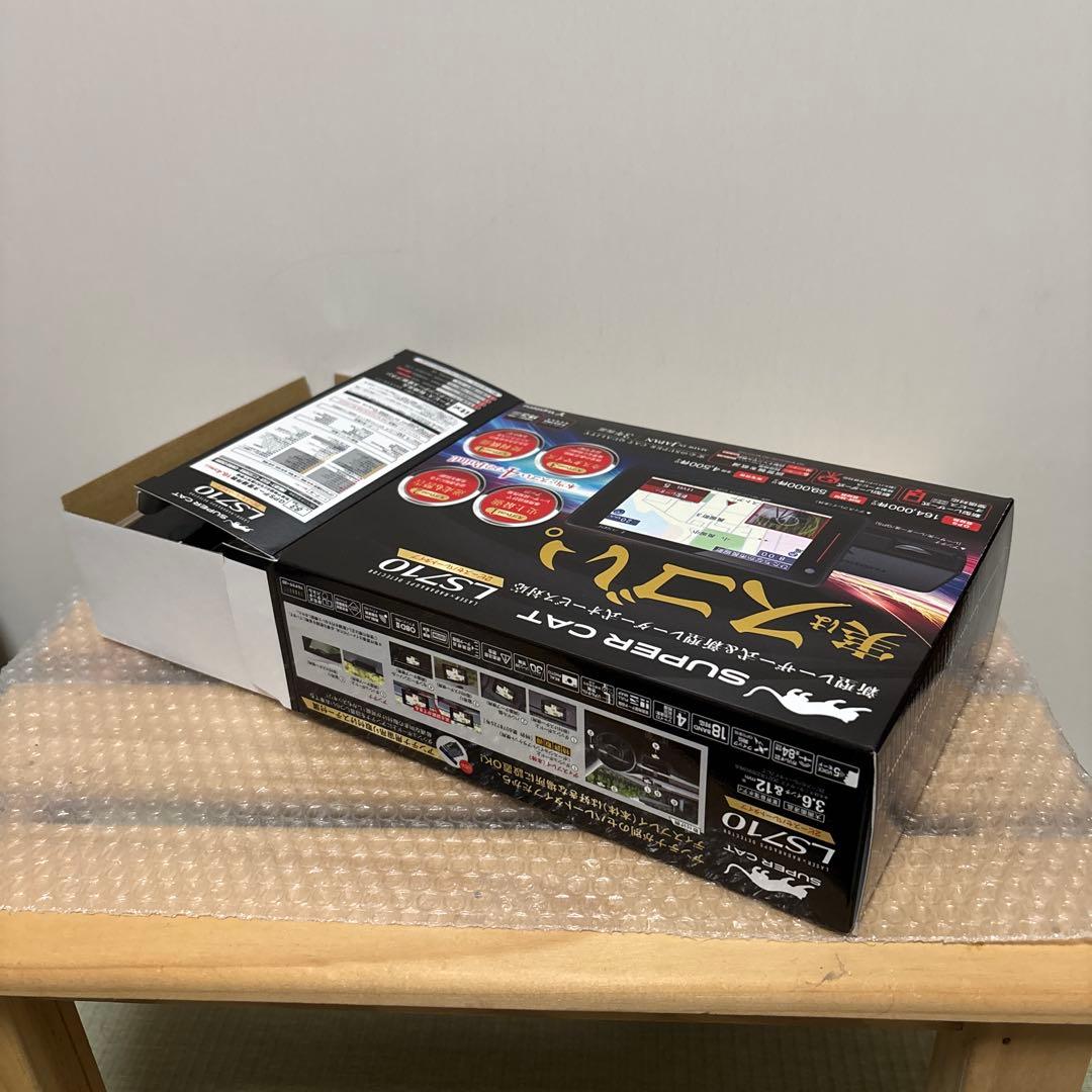 ユピテル SUPER CAT LS710 レーダー探知機 レーザー式