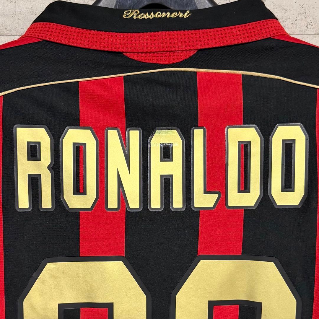 【希少/長袖】06/07 ACミラン ♯99 ロナウド【Oサイズ】ホーム