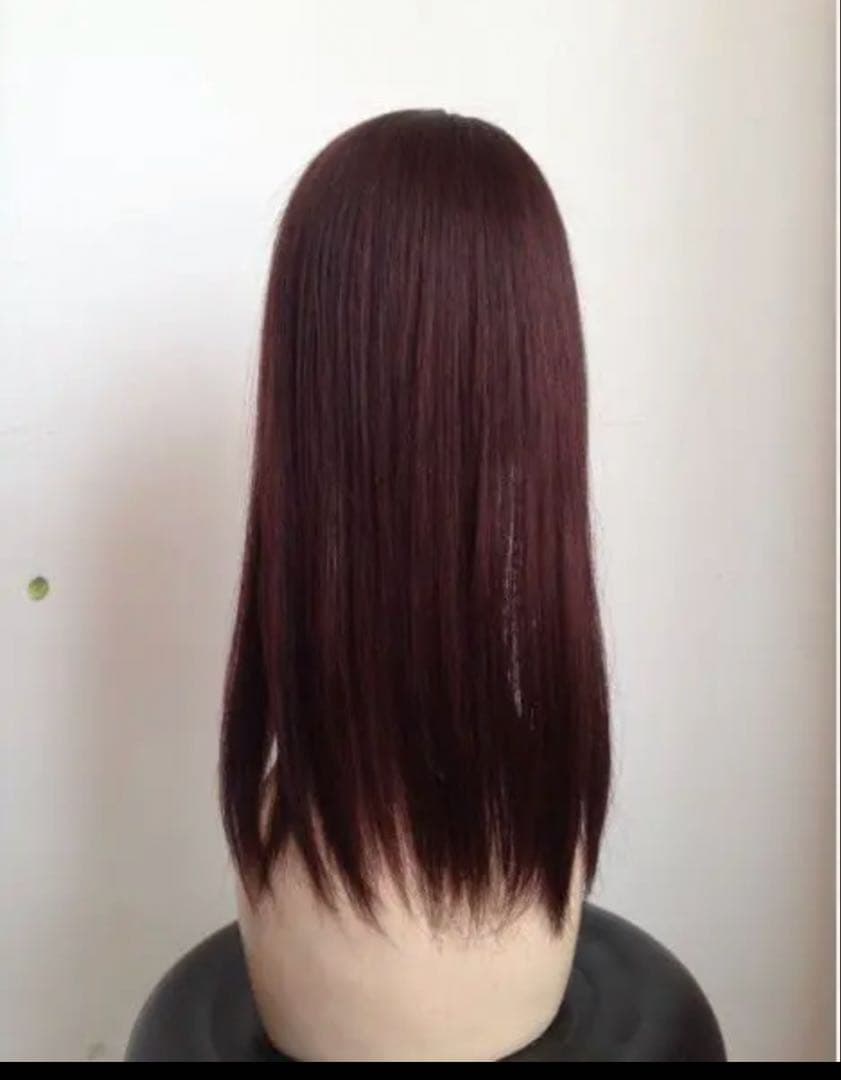 ゆん様☆人毛100%☆部分ウィッグ　かつら 白髪隠しW45