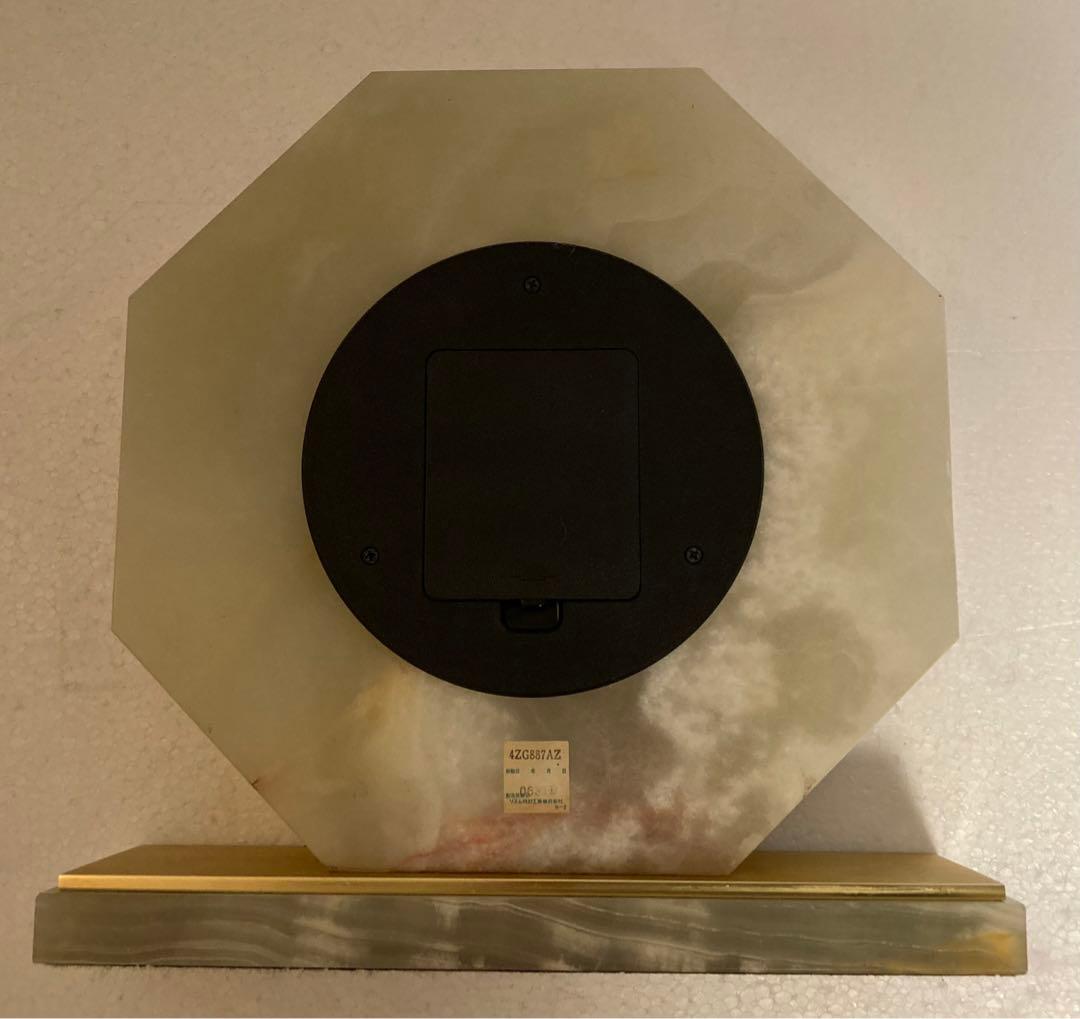 インテリア置時計　シチズンQuartz/リズム時計製造　三菱重工業永年勤続記念品