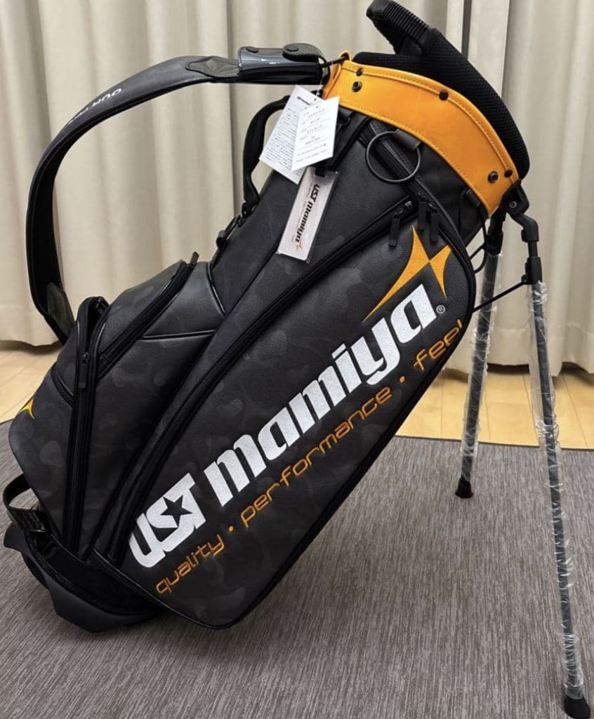K*O様 【新品・未使用】UST mamiya カモフラ柄キャディバッグ 《スタ