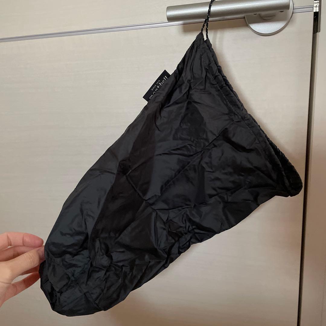 フラットアイアンパーカ　男女兼用　黒　XS