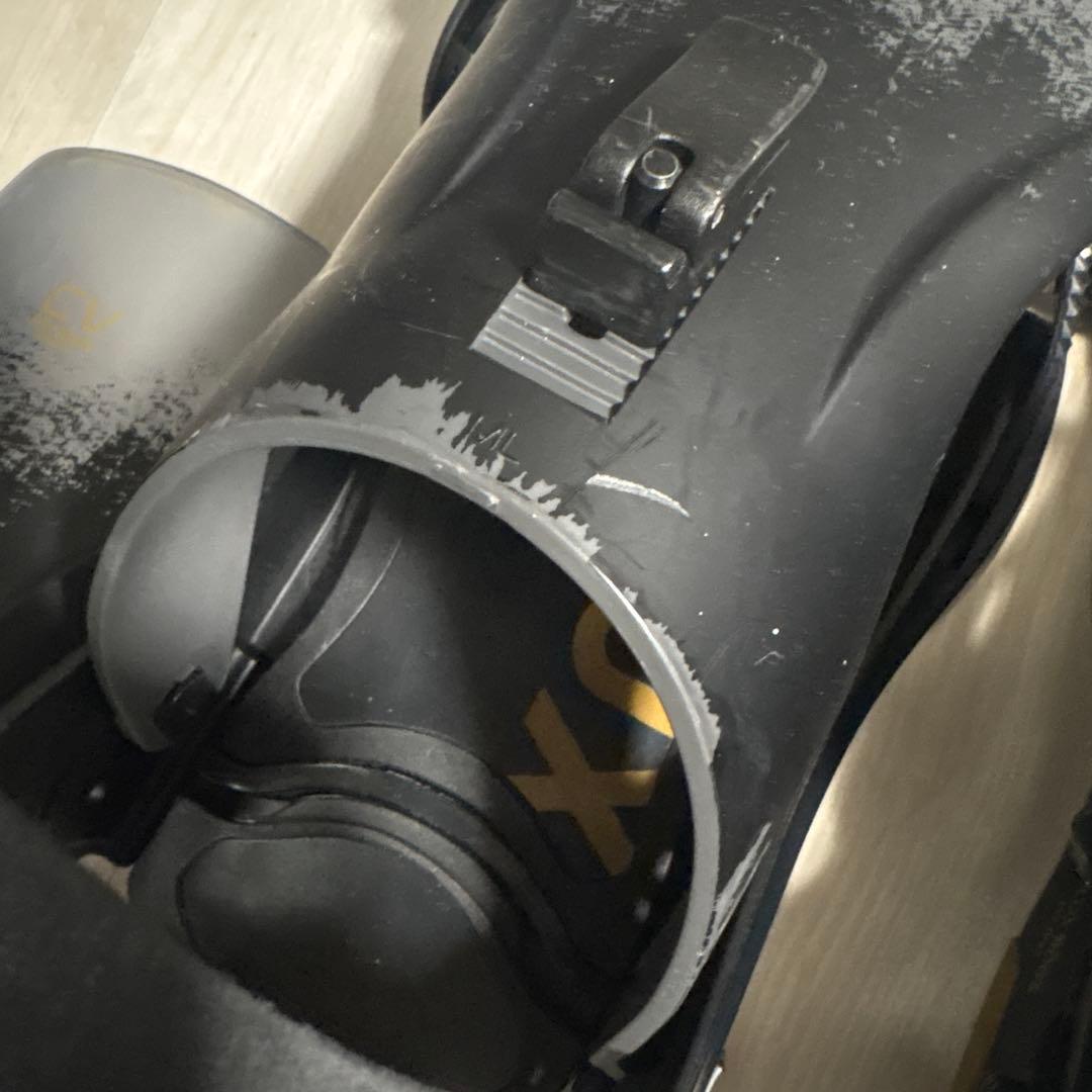 Flux cv スノーボード ビンディング ブラック