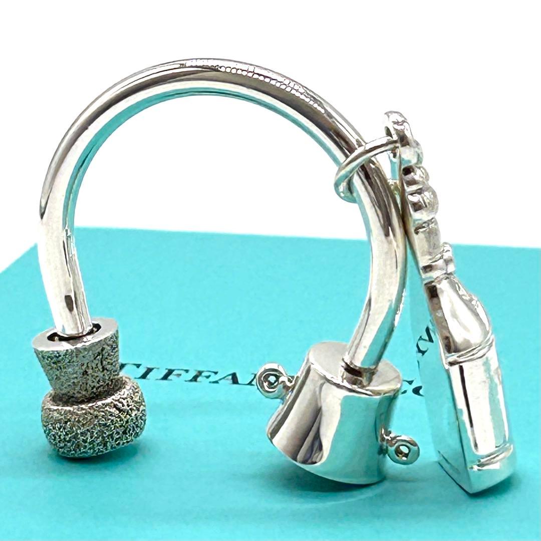 【極上美品】正規店購入品 ティファニー キーリング 925 鏡面ピカピカ綺麗◎