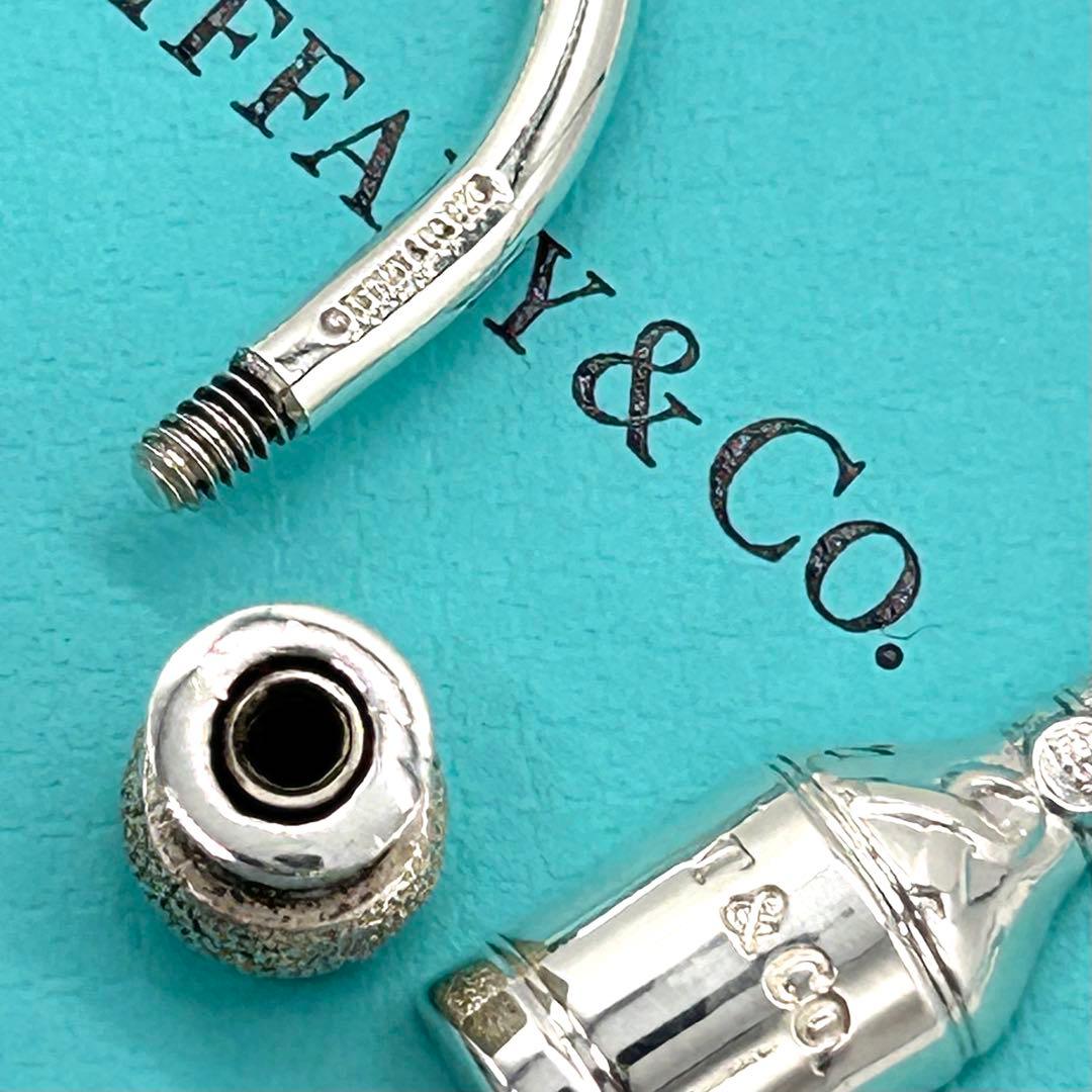 【極上美品】正規店購入品 ティファニー キーリング 925 鏡面ピカピカ綺麗◎