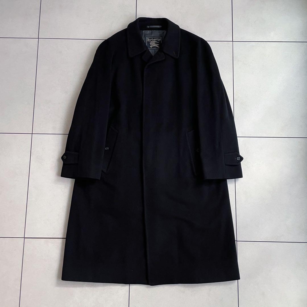 【Burberry】カシミヤ100% ウール ステンカラーコート