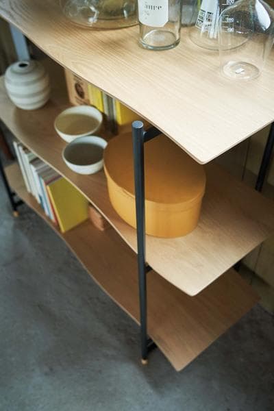 3段 棚 木製 ルカ シェルフ 天板 大きめ おしゃれ JPB-101 N01