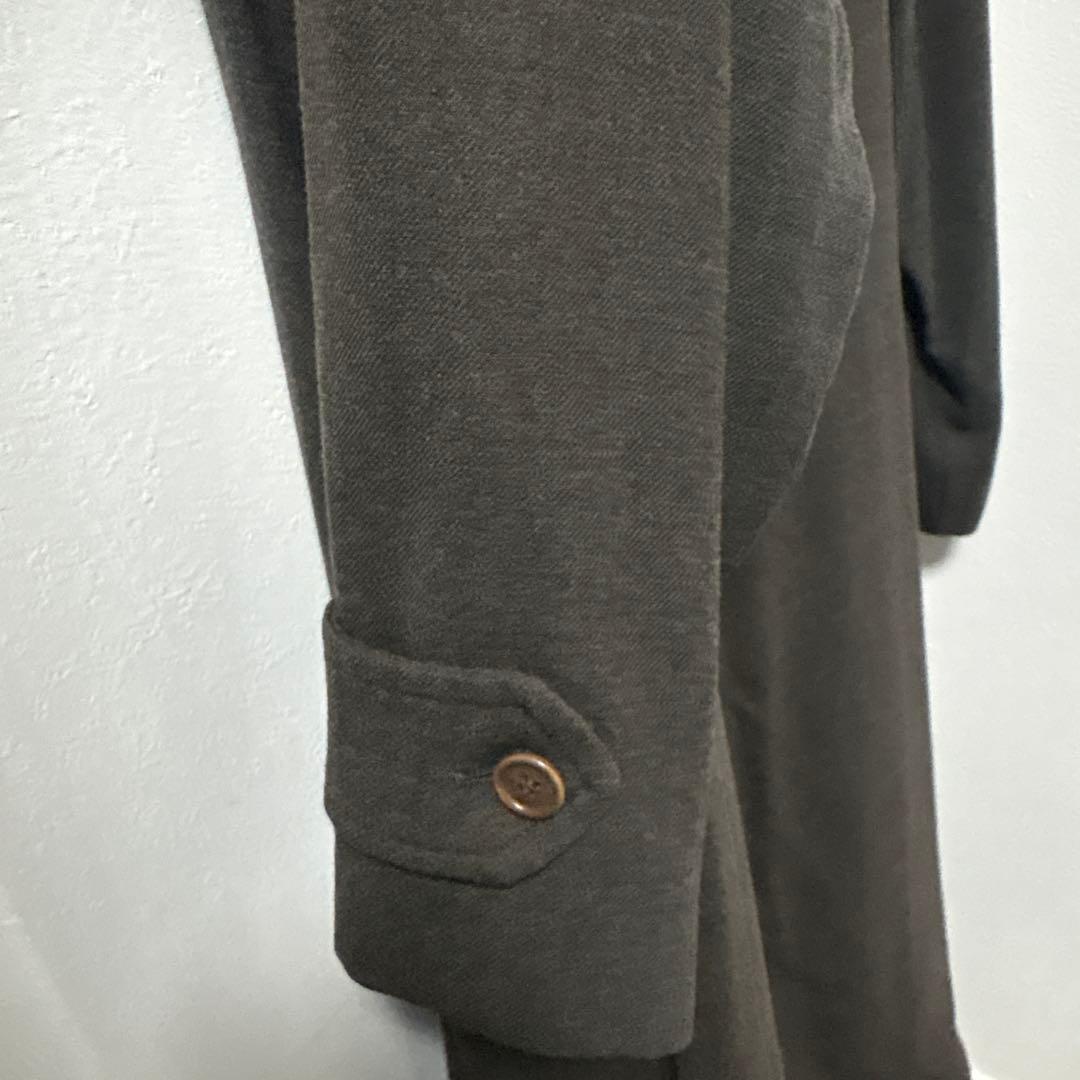 allegri ロングコート ダークブラウン アレグリ ITALYイタリア