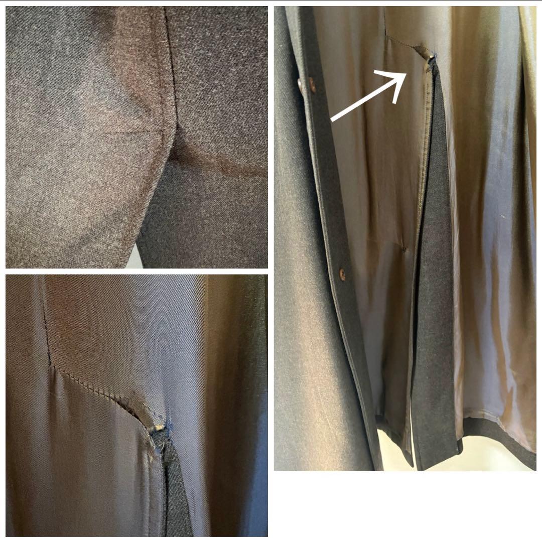 allegri ロングコート ダークブラウン アレグリ ITALYイタリア