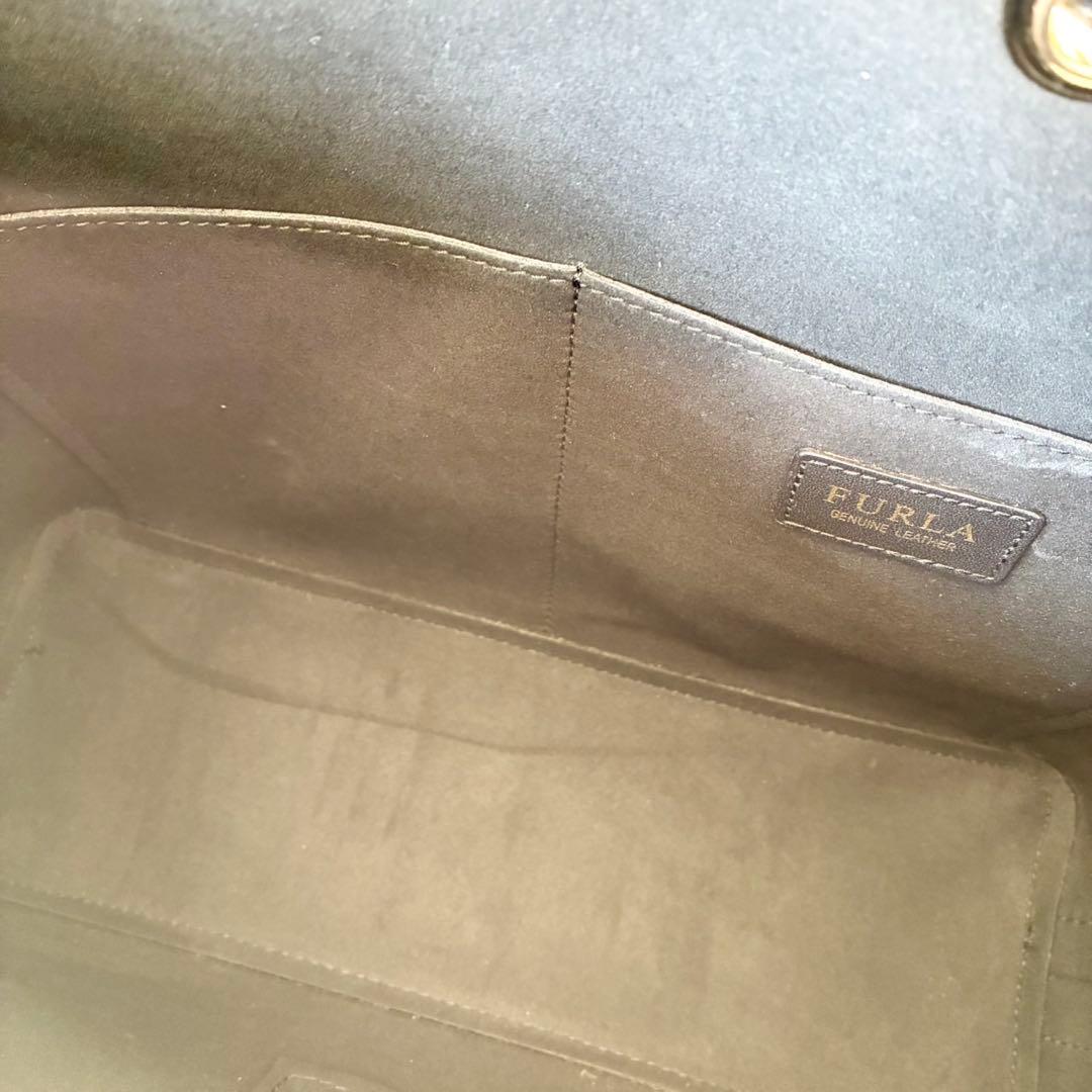 【新品】FURLA トートバッグ コスタンザ 巾着 A4 黒 ビジネスバッグ