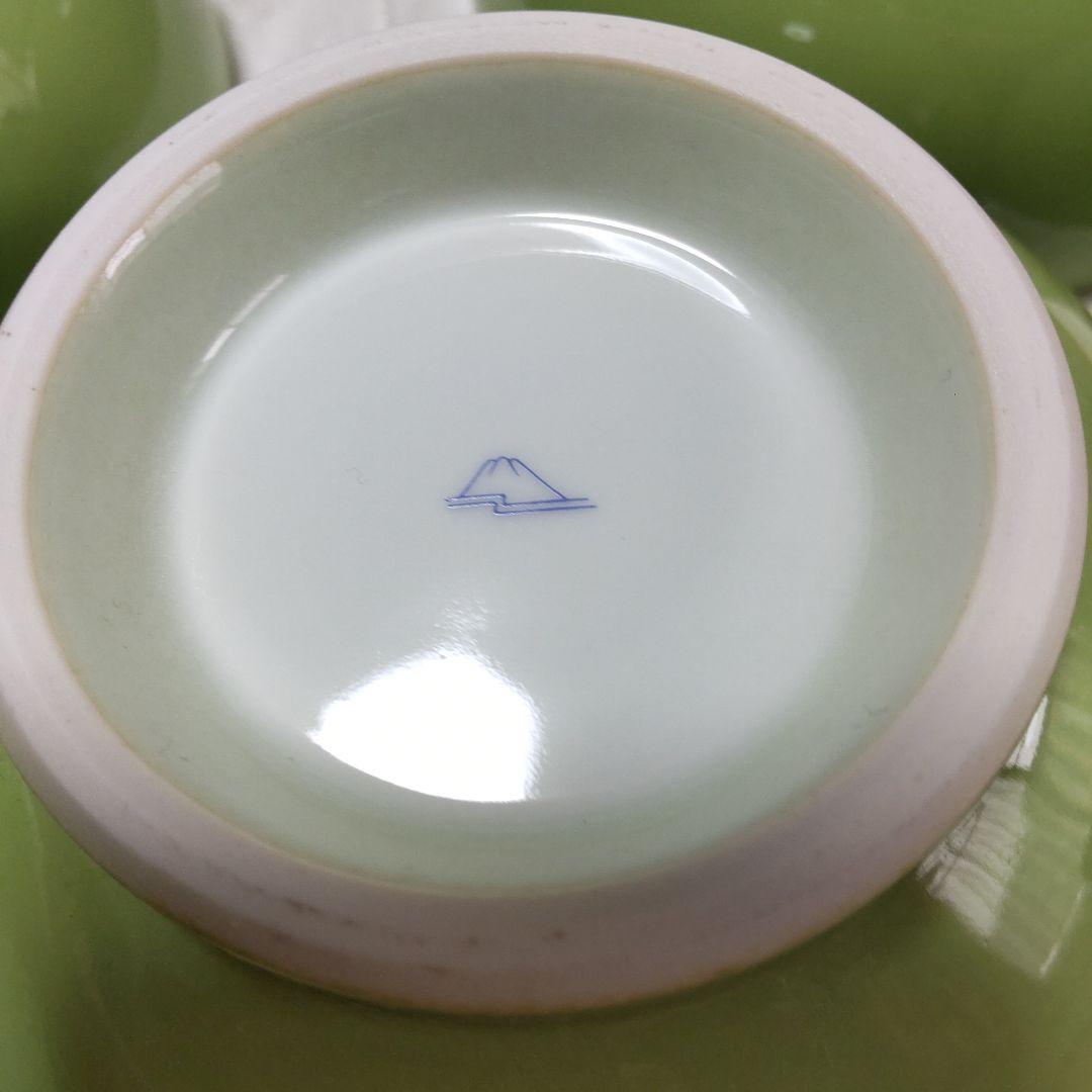 深川製磁 多様丼 鉢 野菜絵変わり５個【未使用新品】