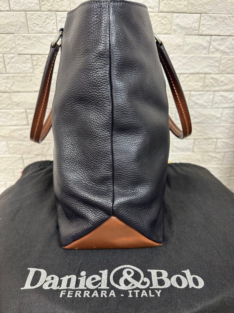 【美品】【別注】Daniel&Bob×TOMORROWLAND レザートート袋付