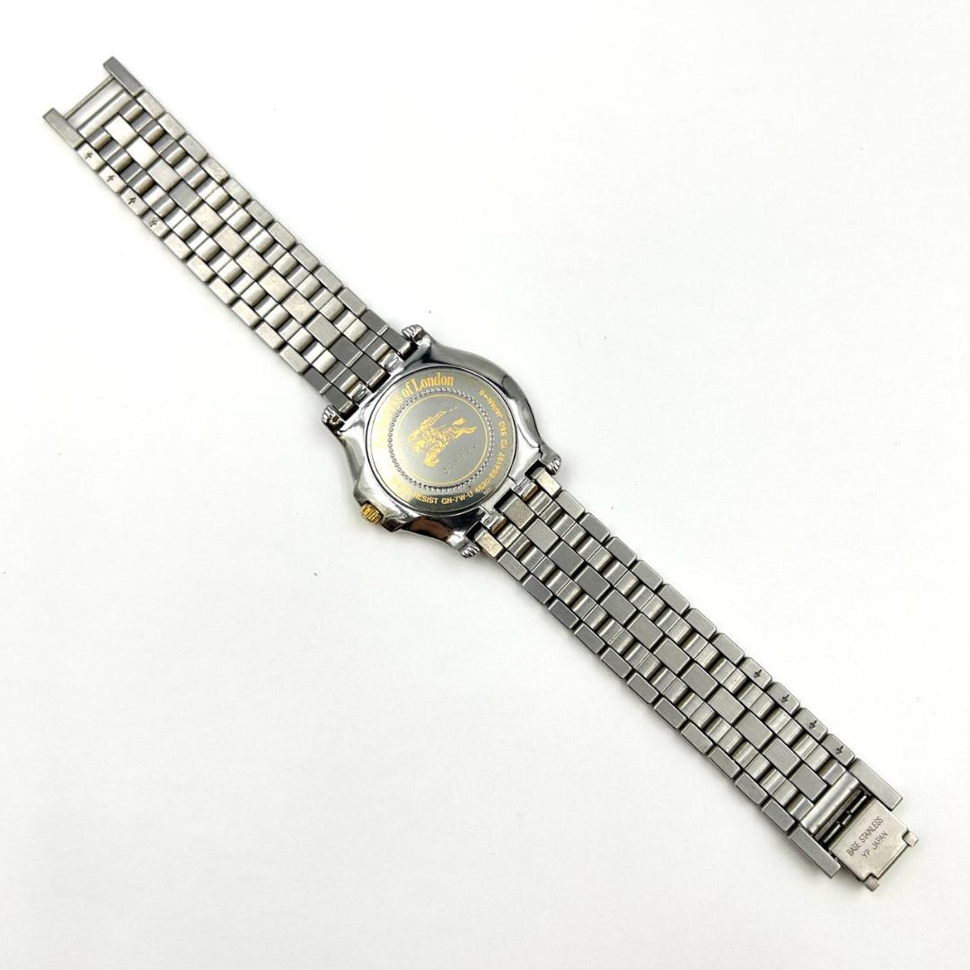 稼動品 バーバリー Burberrys 紳士腕時計 QZ 4620-E64197
