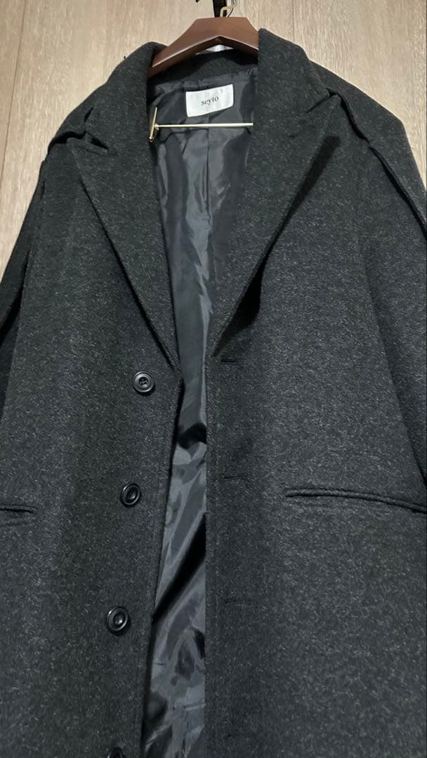 seyto サイズ1 / アウトシームラインロングコート