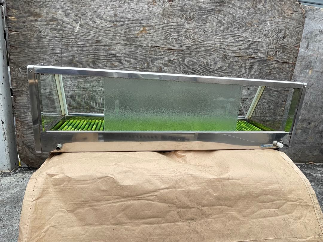 中古品　食品保存容器 ステンレススチール・ガラス製