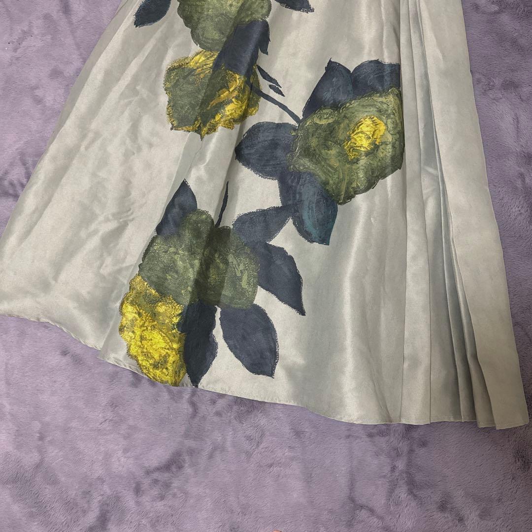 スカート Ameri ELLIE ASYMMETRY PLEATS SKIRT