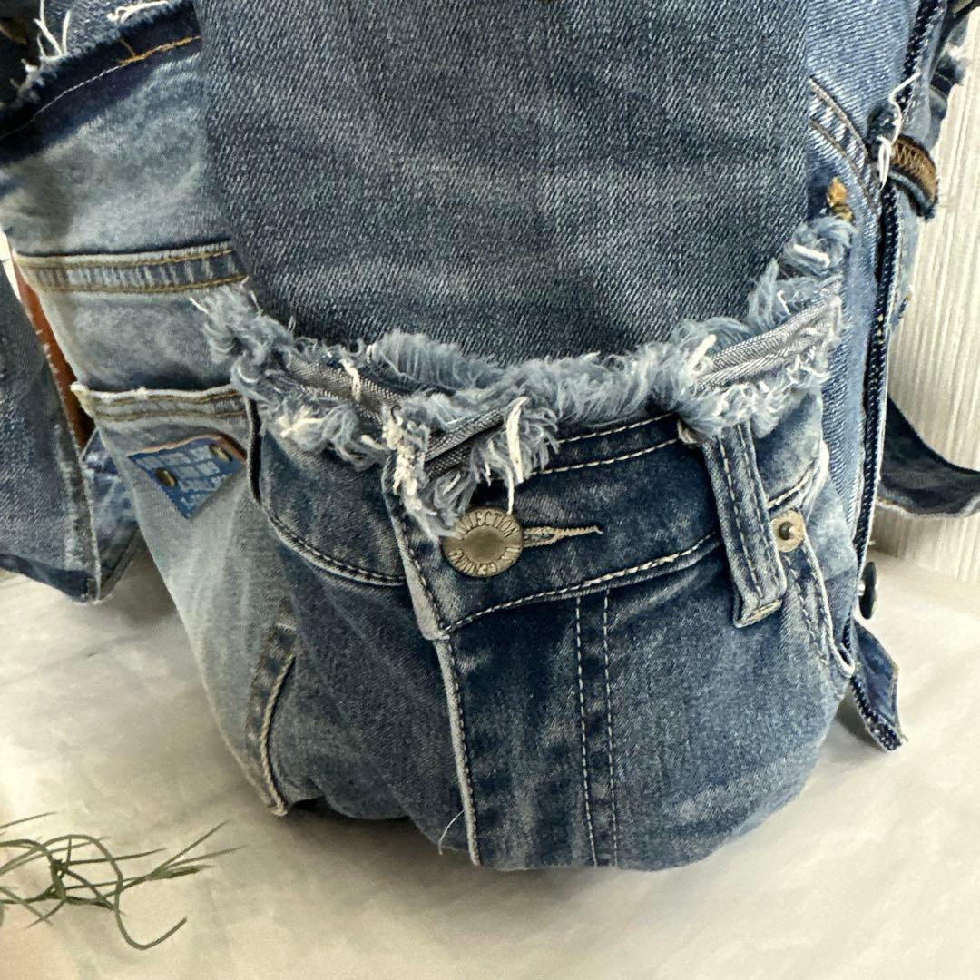 【Maria様】デニムリメイク・ペットボトルホルダー