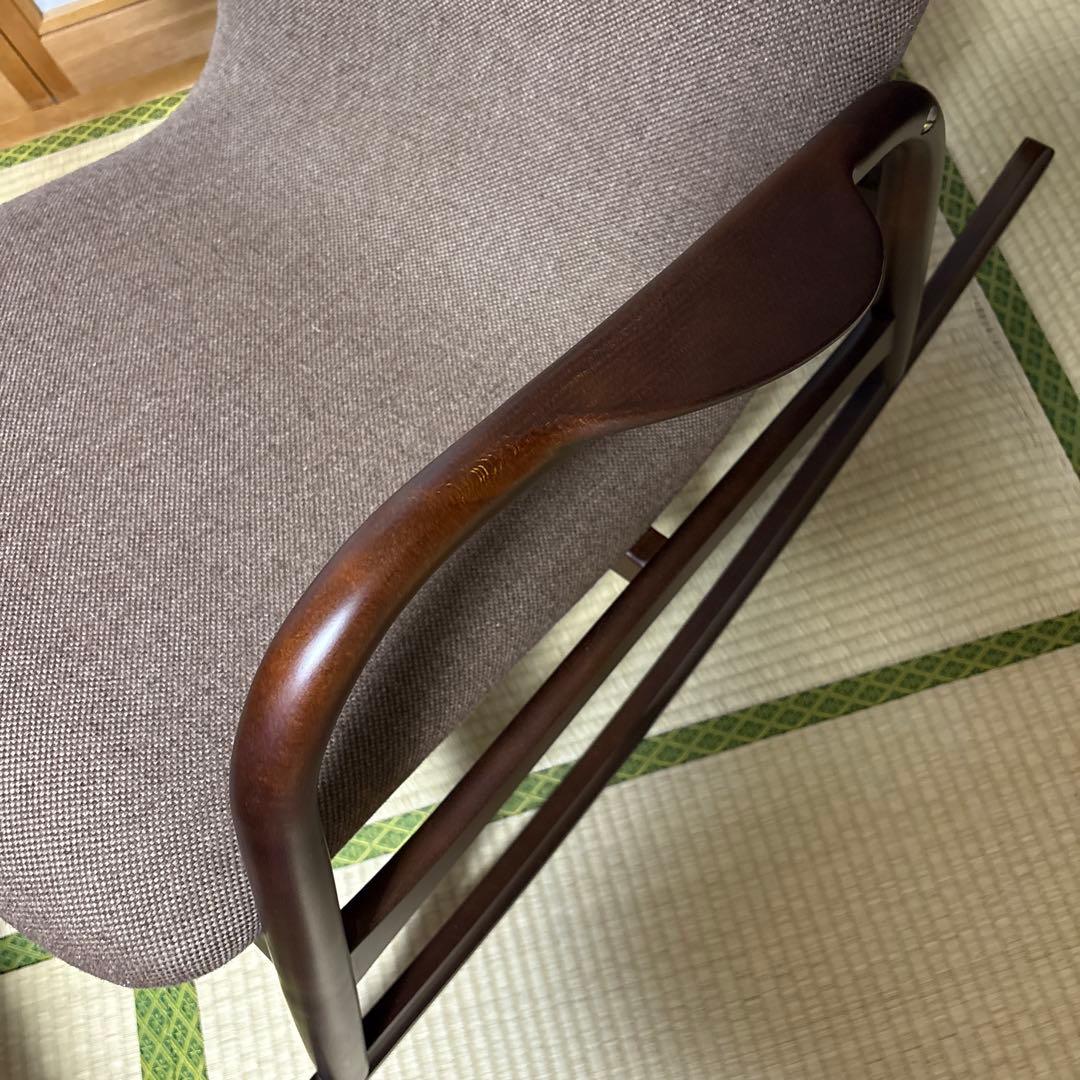 c*a様 （最終値下）秋田木工　ブラウン ロッキングチェア　椅子　家具　高級