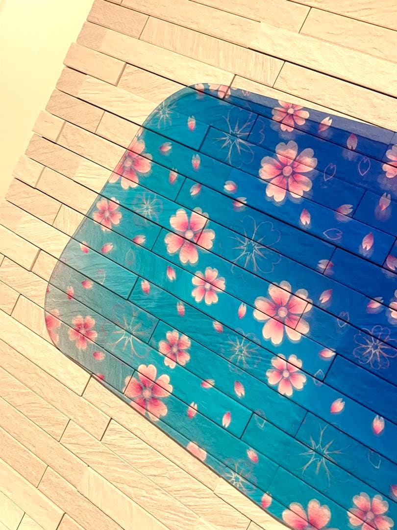 ✨三菱フソウ✨スーパーグレート✨安全窓✨両面桜柄✨スケルトン✨