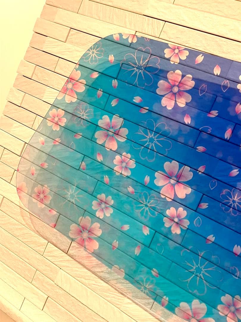 ✨三菱フソウ✨スーパーグレート✨安全窓✨両面桜柄✨スケルトン✨