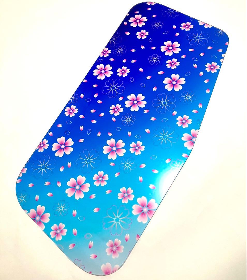 ✨三菱フソウ✨スーパーグレート✨安全窓✨両面桜柄✨スケルトン✨