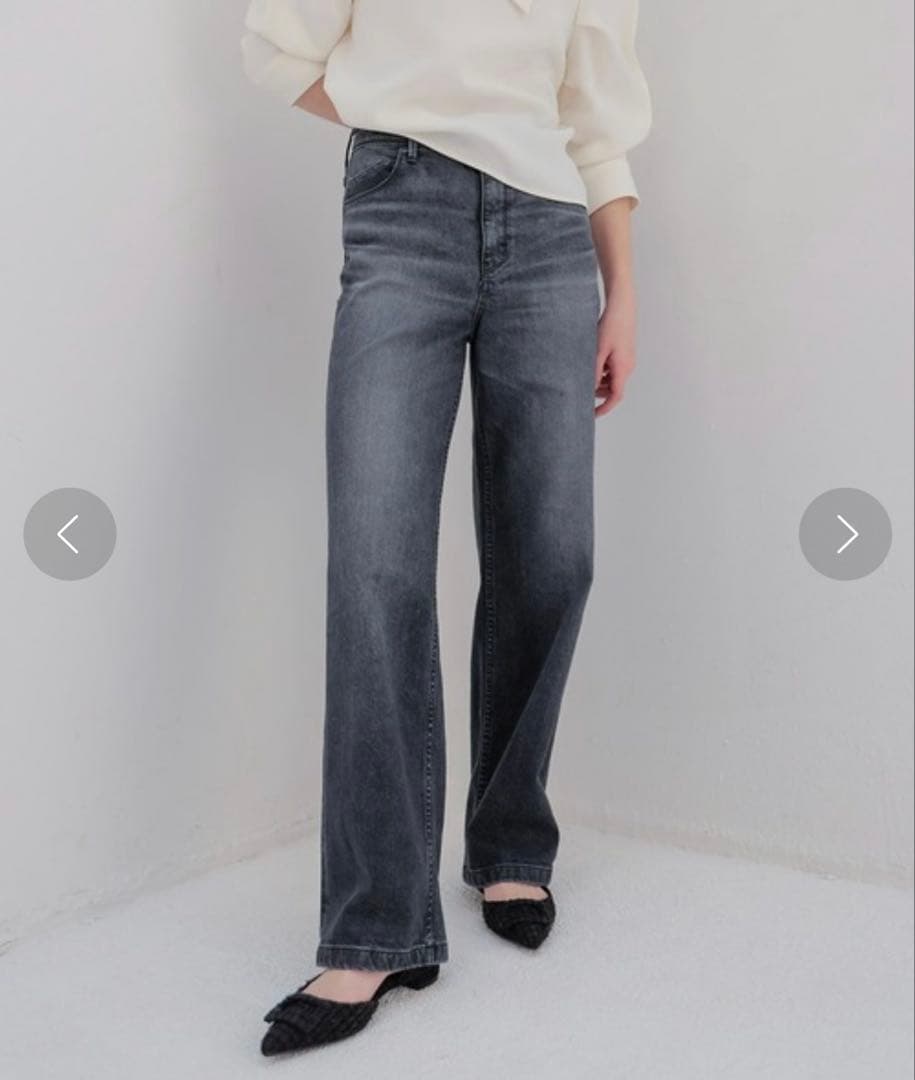 希少サイズ✨ヤヌーク LILITH リリス ワイドストレート MFG 27 長め