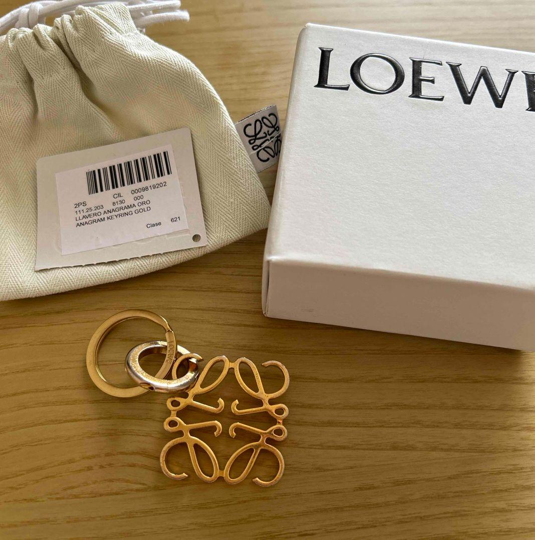 ロエベ　キーリング　イエローゴールド　キーケース　キーホルダー【最終値下げ】