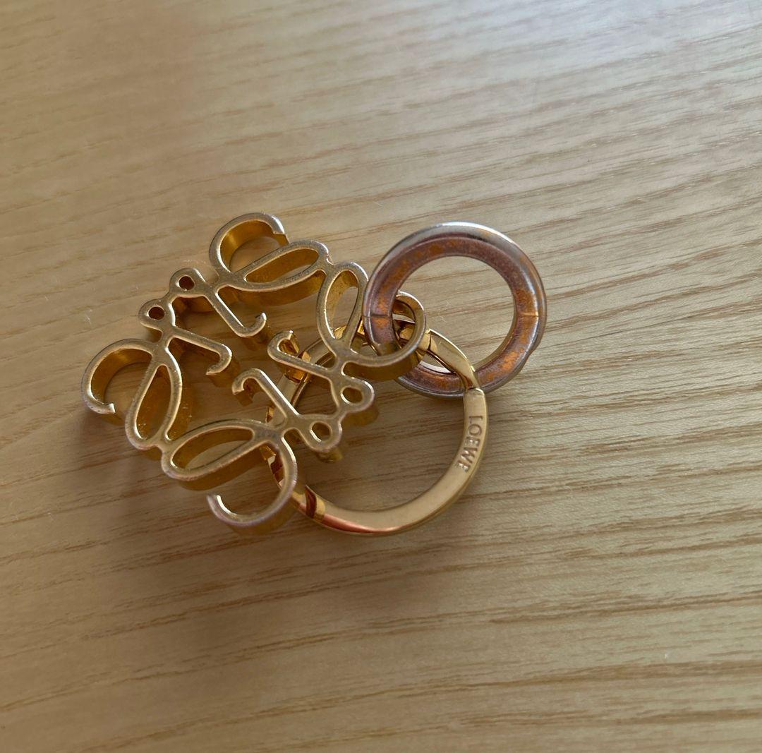 ロエベ　キーリング　イエローゴールド　キーケース　キーホルダー【最終値下げ】