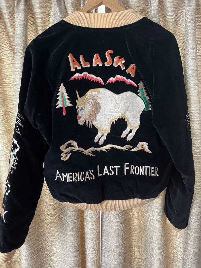 ピ*ン様 テーラー東洋　スカジャン　別珍　アラスカ　M18279 M品番 リバー