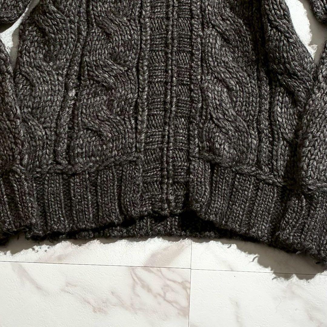 【美品】ドルチェ＆ガッバーナ ドライバーズニット カーディガン アルパカ