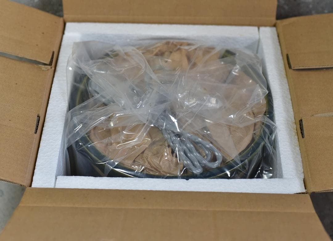 値下げ、野々田風炉型紅鉢織部焼　電熱器　ヒータ－　お茶道具／共箱