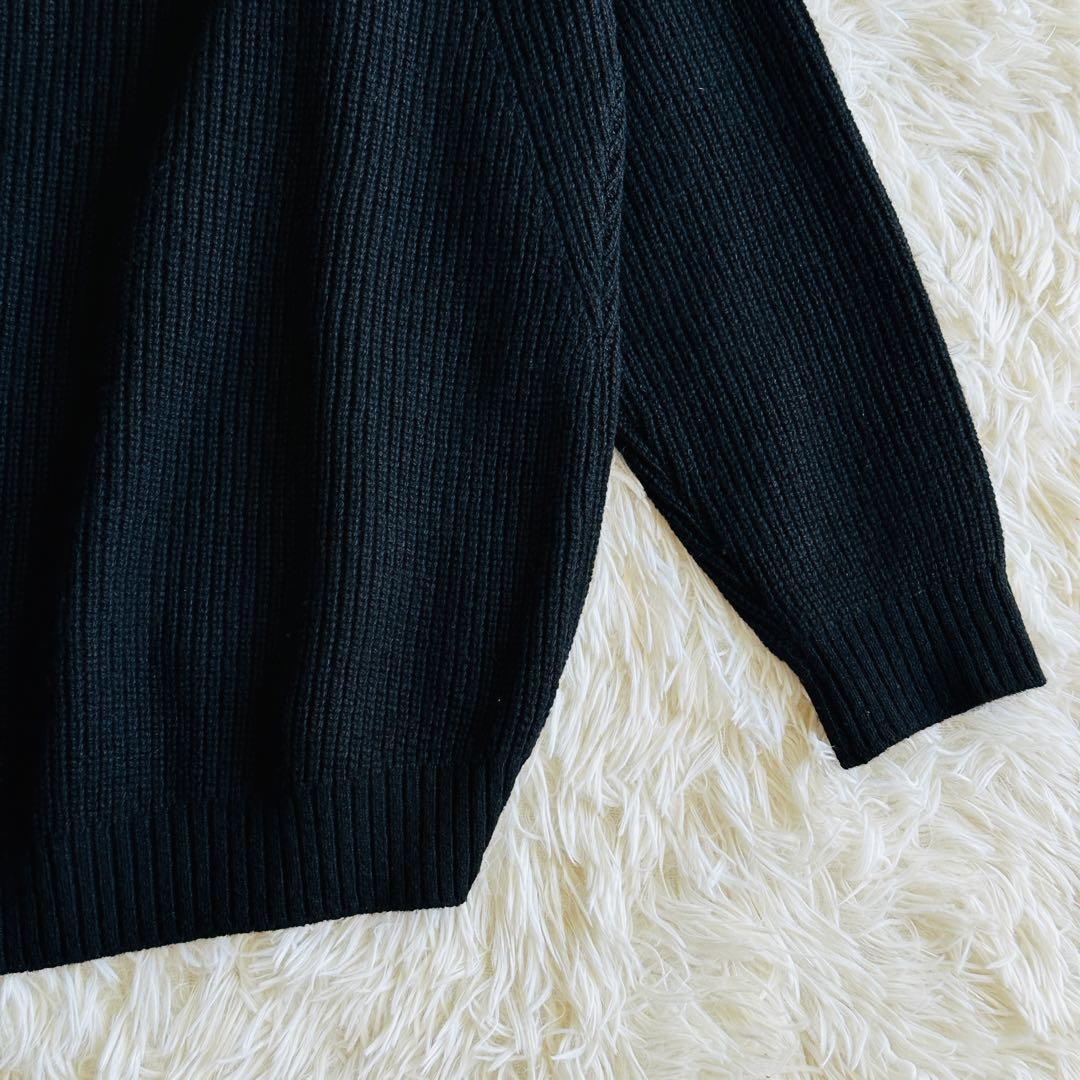 【未使用級】ドゥーズィエムクラス カシミヤ混OLBIAアゼプルオーバー