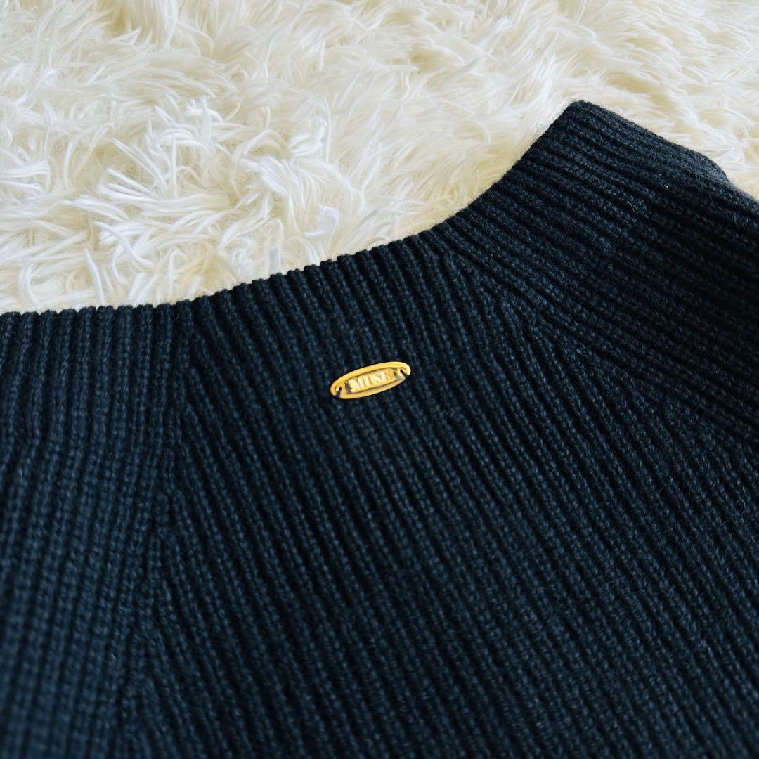 【未使用級】ドゥーズィエムクラス カシミヤ混OLBIAアゼプルオーバー