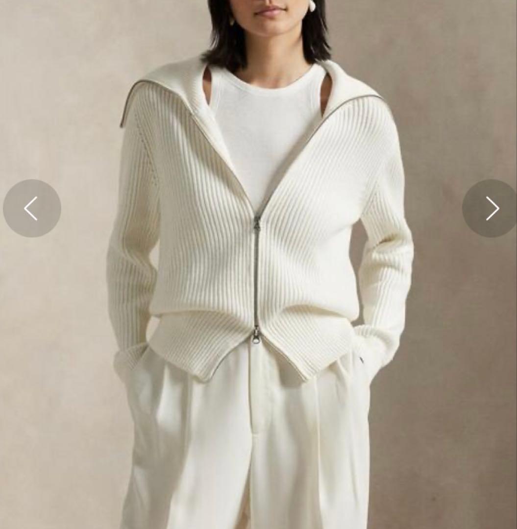 美品 2024年製 ポロ ラルフローレン ドライバーズ ニット カーディガン