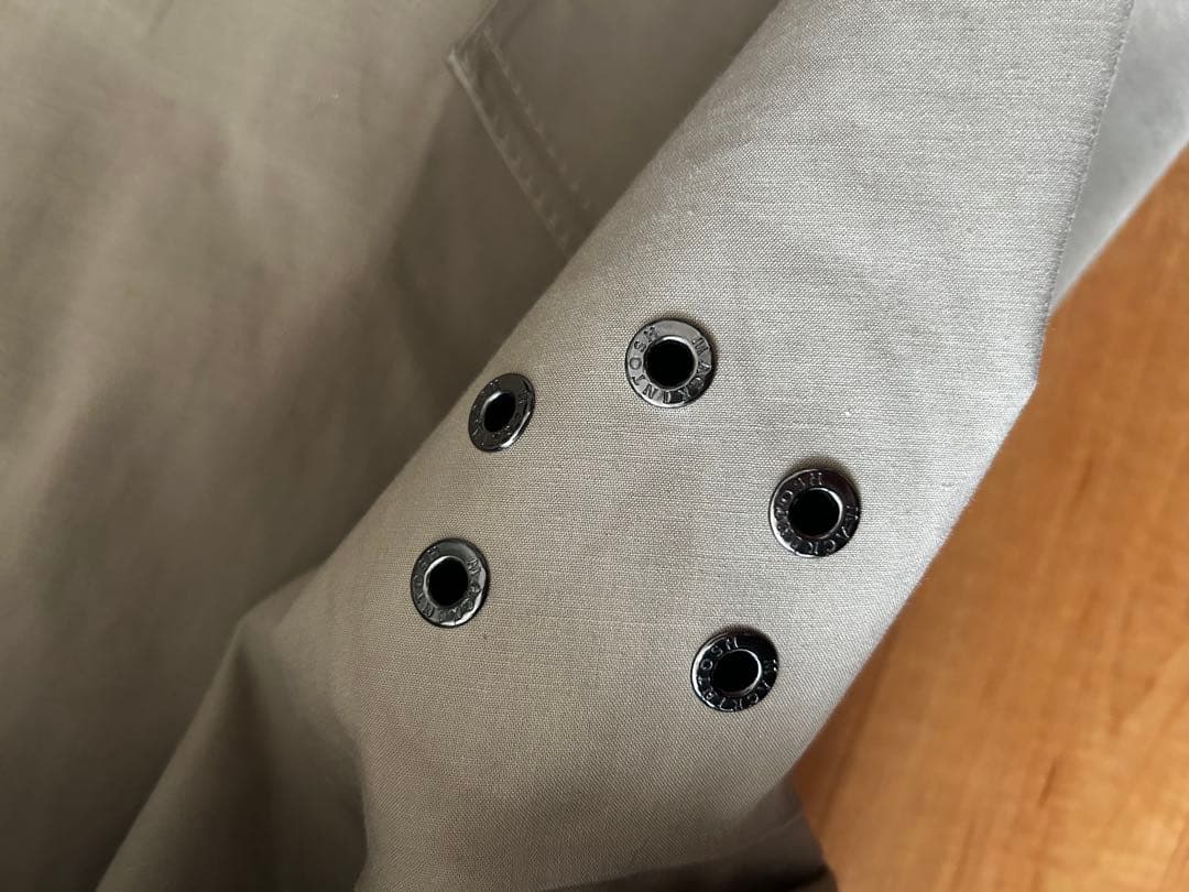 マッキントッシュ　DUNKELD ステンカラーコート　ゴム引き