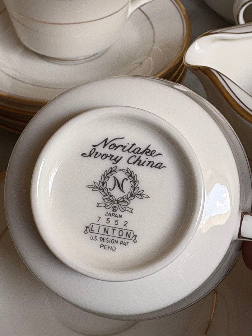 ノリタケLINTON ティーセット20点セット