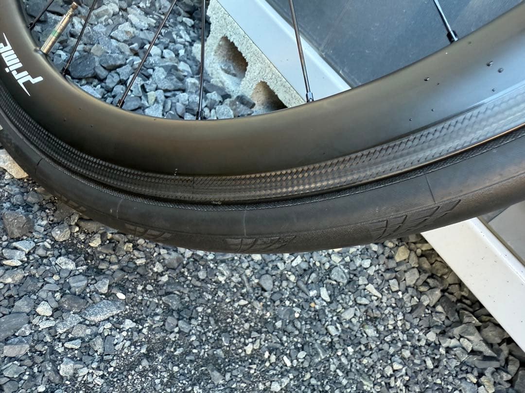 prime ブラックエディション　50ミリハイト　リムブレーキ前後