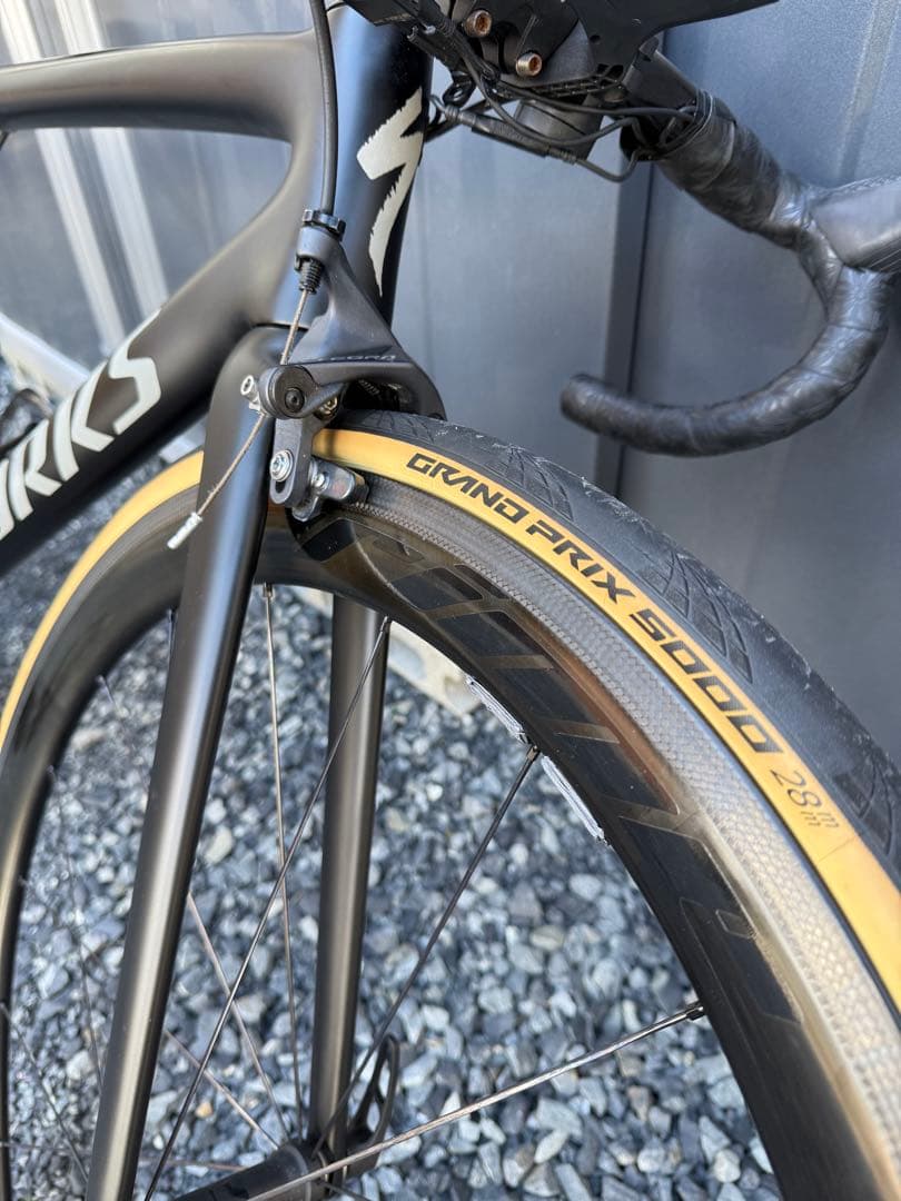 prime ブラックエディション　50ミリハイト　リムブレーキ前後