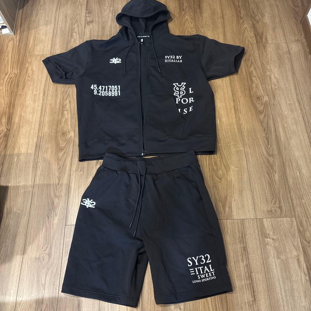 SY32 by SWEET YEA ジャージ上下セット XXL ブラック