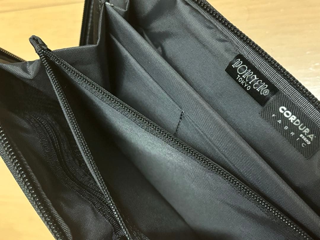 PORTER トラベルウォレット 黒色 美品