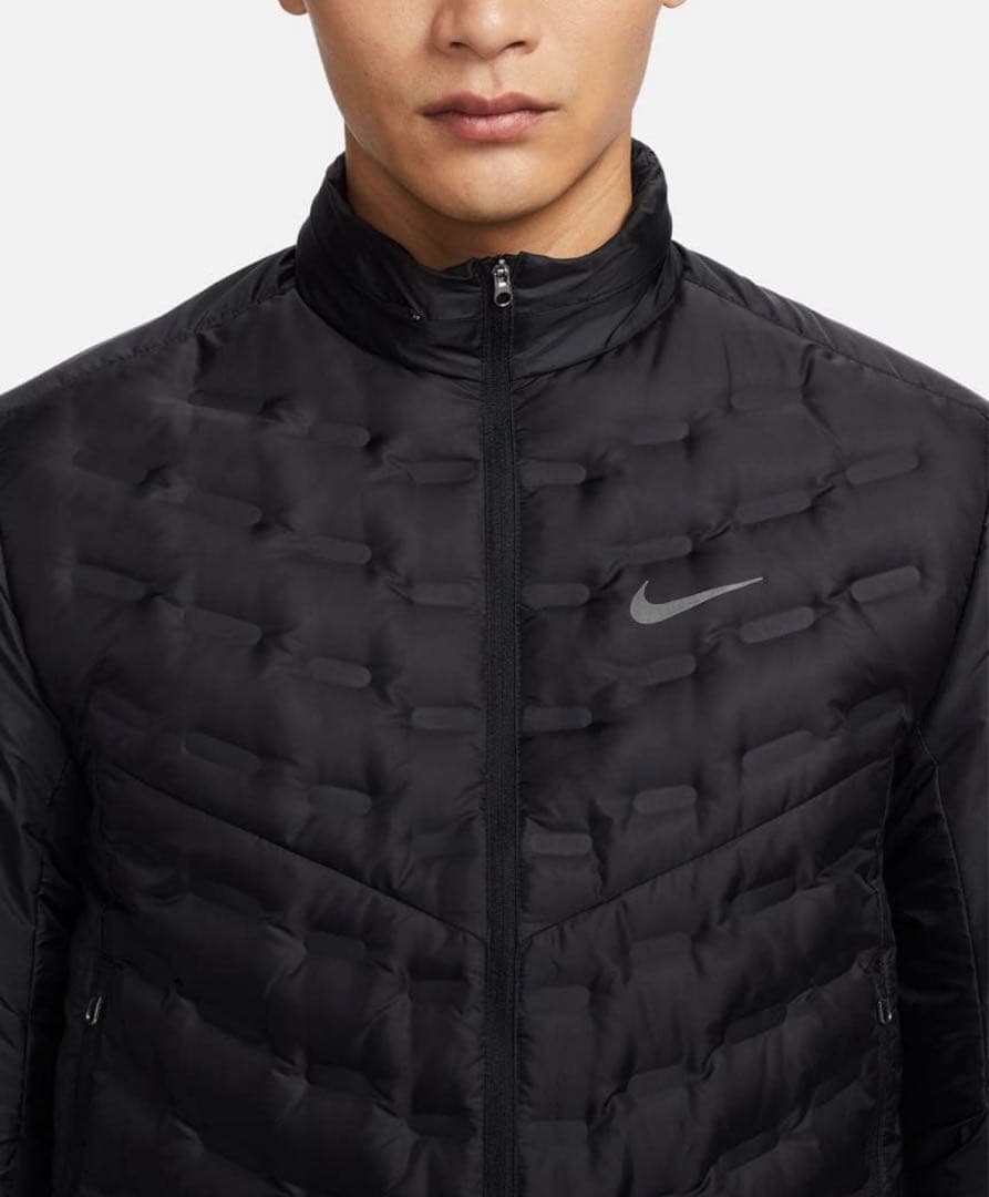定価4万円超　NIKE エアロロフトメンズ レペル ダウン ランニングジャケット