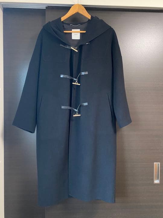 ebure ♡ウールリバーダッフルコートBLACK【完売品】※最終値下げ※