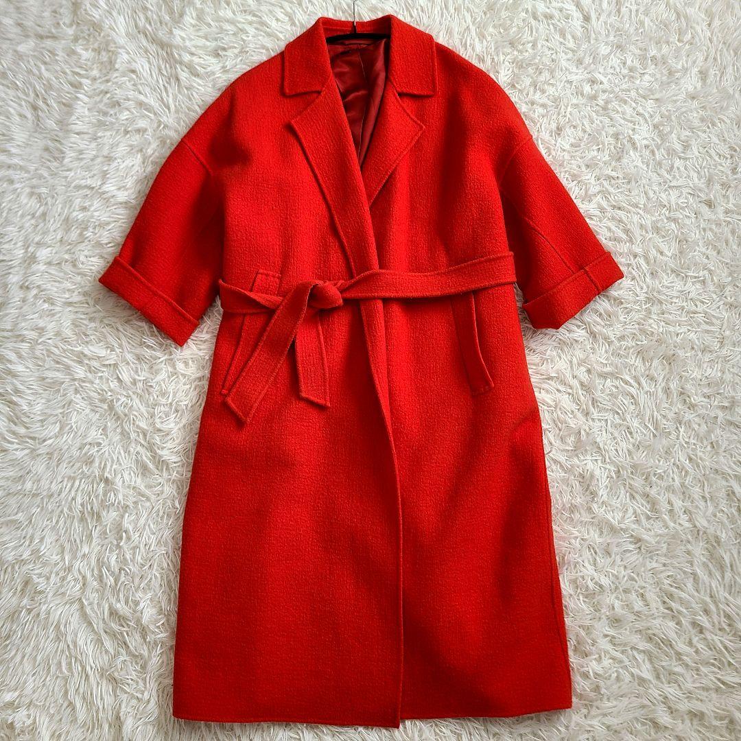 スタニングルアー ウール コート ロング ベルト S