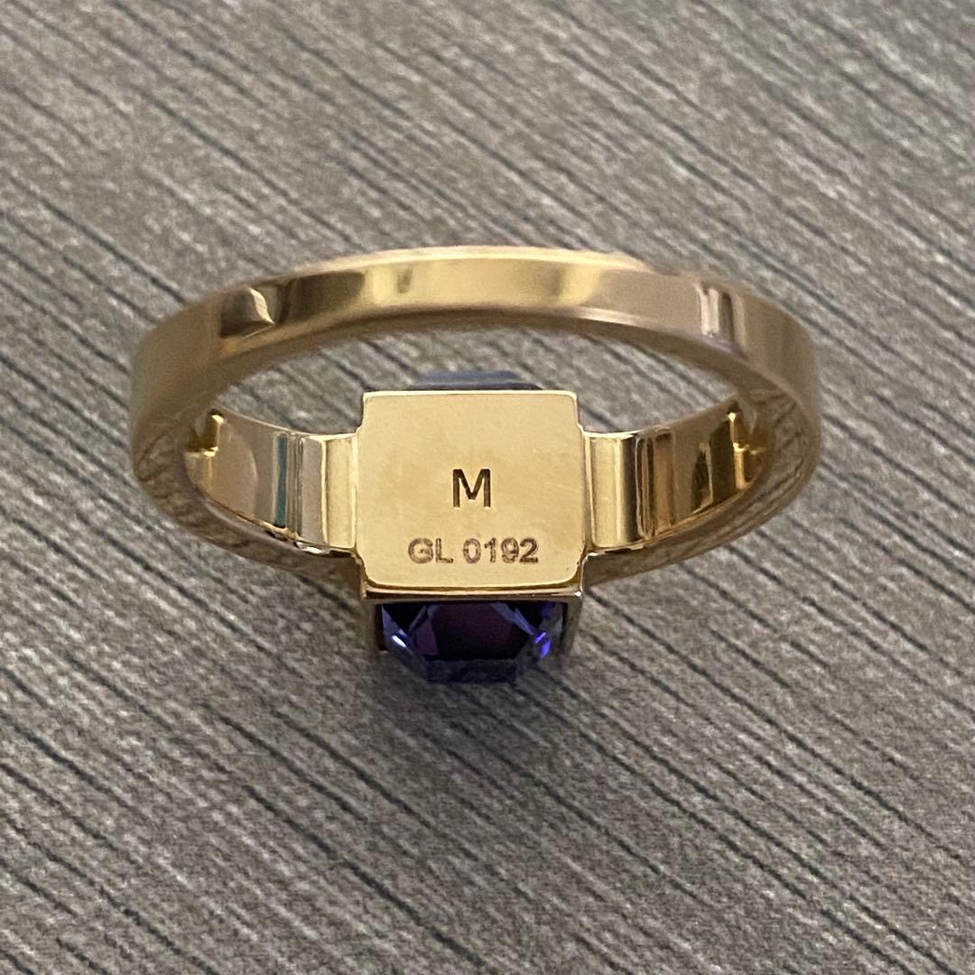 美品【LOUIS VUITTON】 ルイヴィトン バーグギャンブル　リング　指輪