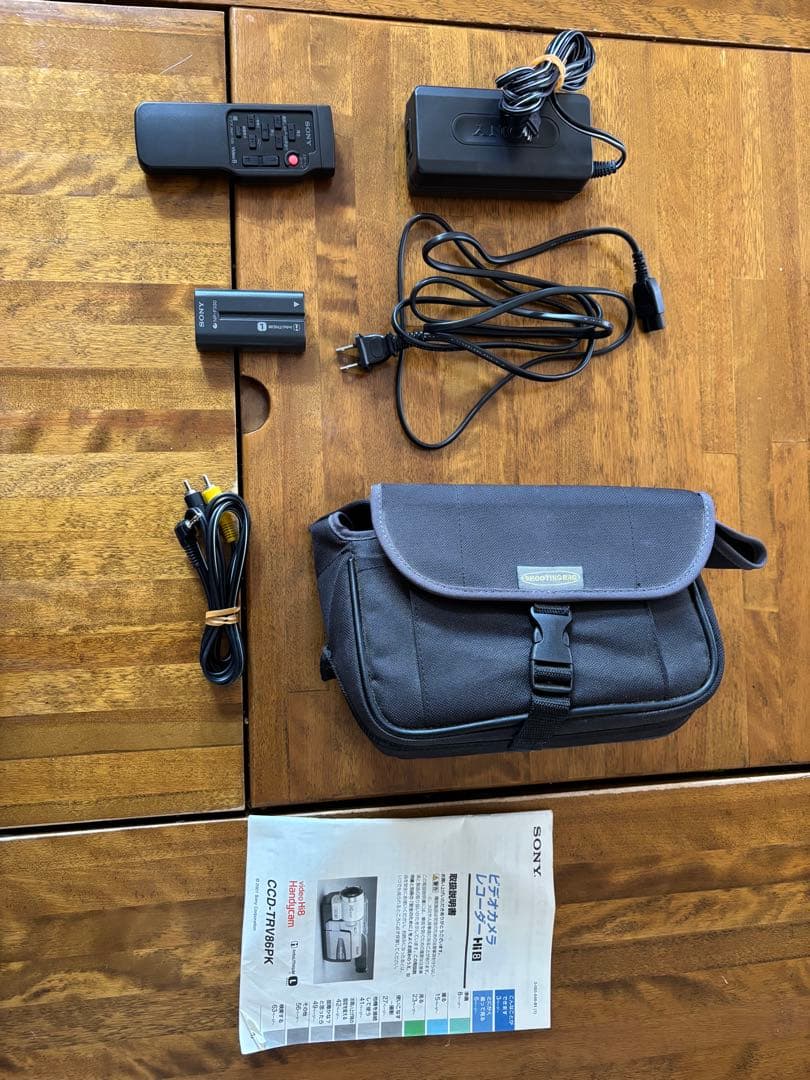 SONY ビデオカメラレコーダー CCD-TRV86PK ハンディカム Hi8