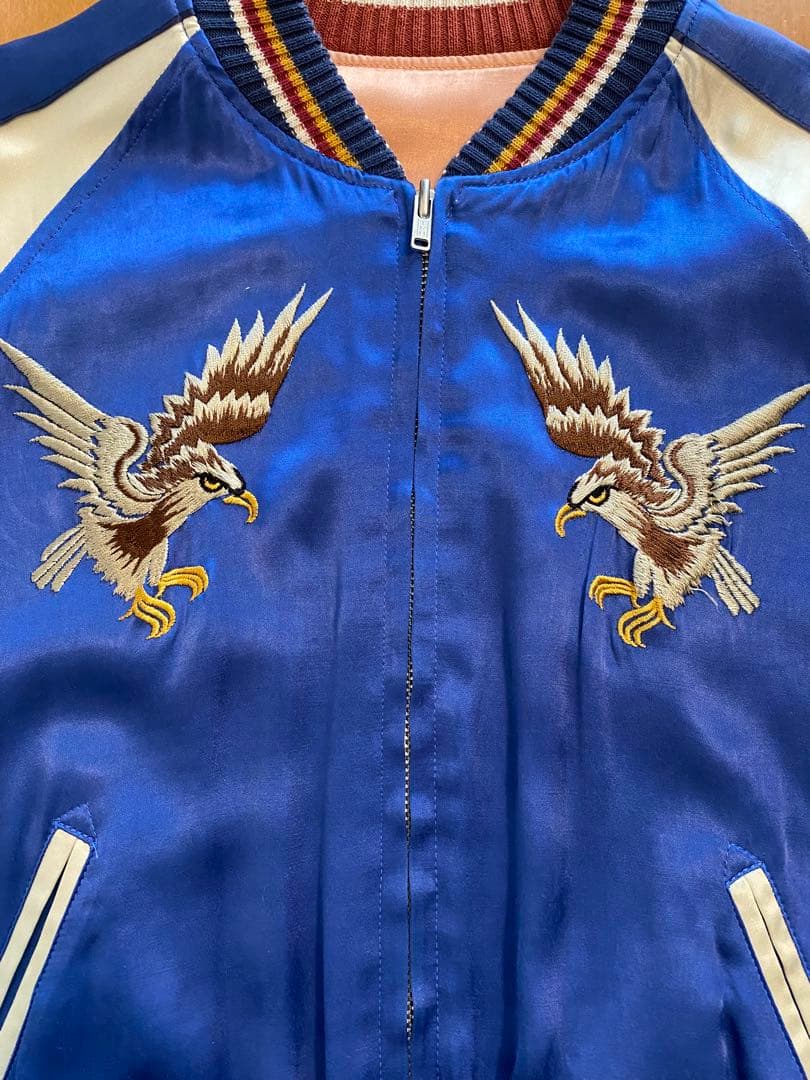 THE FLAT HEAD リバーシブルスカジャン