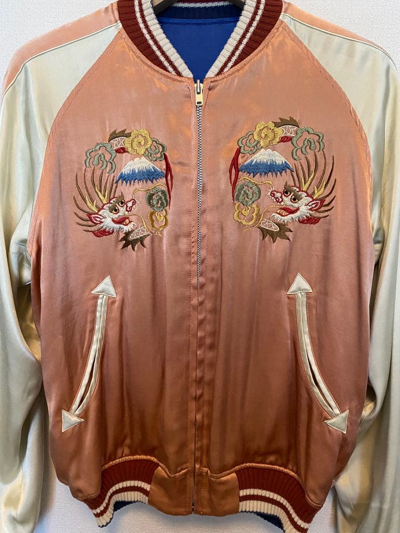 THE FLAT HEAD リバーシブルスカジャン